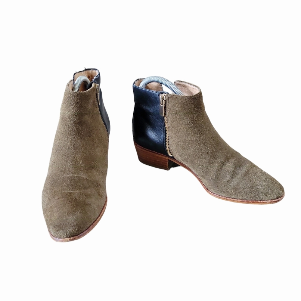 Yosi Samara Drew Ankle Boot in Olive